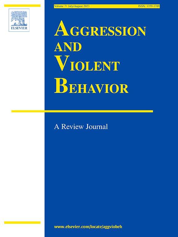 Go to journal home page - Aggression and Violent Behavior